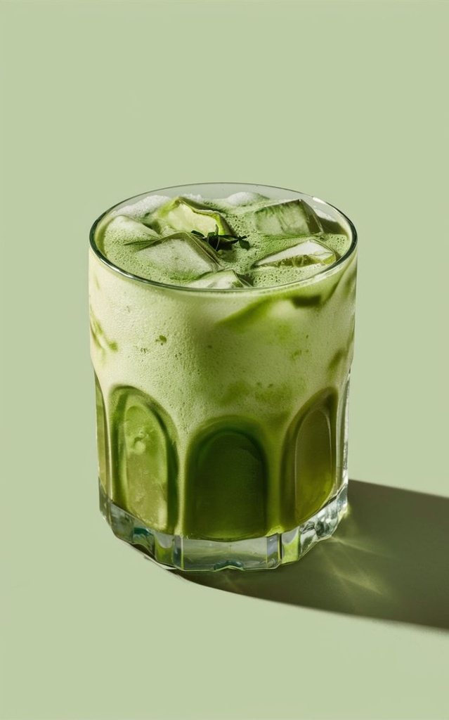 Iced matcha 